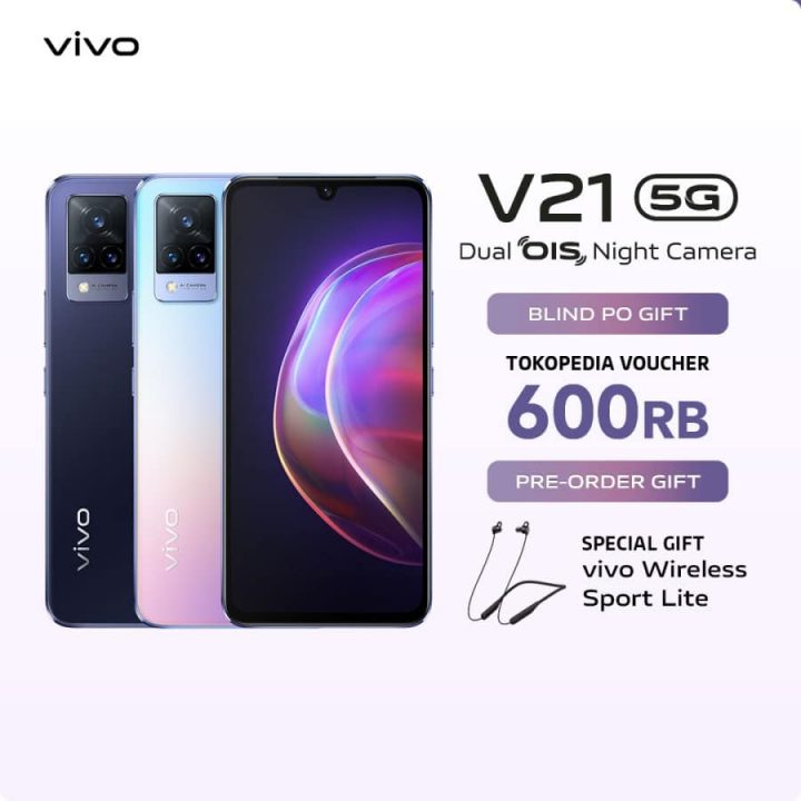 Vivo V21 5G, 블라인드 선주문 판매 실시