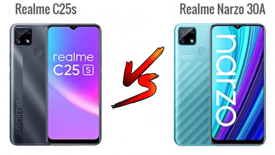 Realme C25s vs Realme Narzo 30A