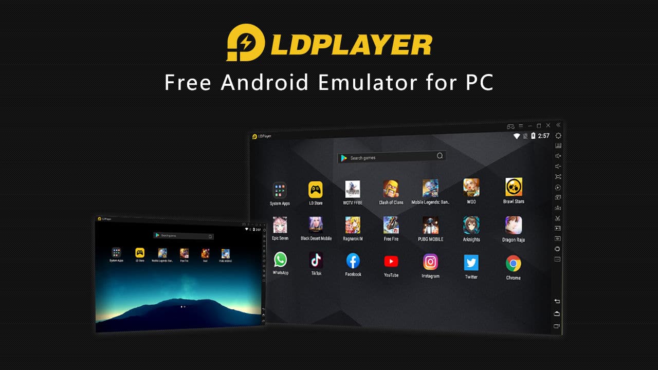 PC 上的 LD Player Android 模拟器