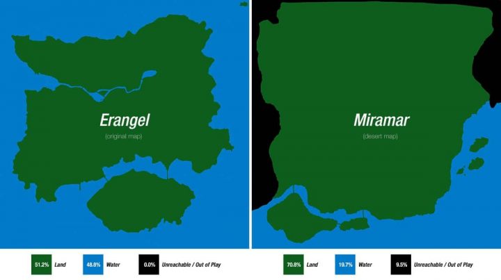 Miramar と Erangel の合計戦利品はいくらですか?