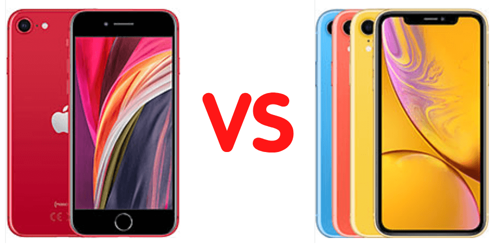 iPhone SE vs iPhone XR