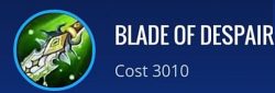 Wow! Blade Of Despair, Terbanyak Nambah Attack Hero, Loh!