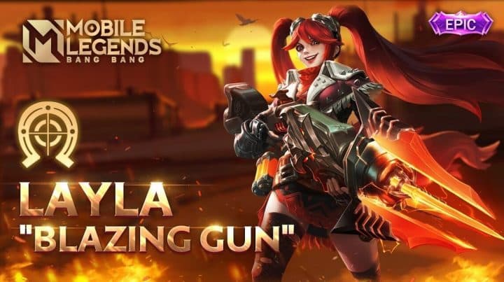 只需登录即可免费获得 Layla 皮肤“Blazing Gun”！