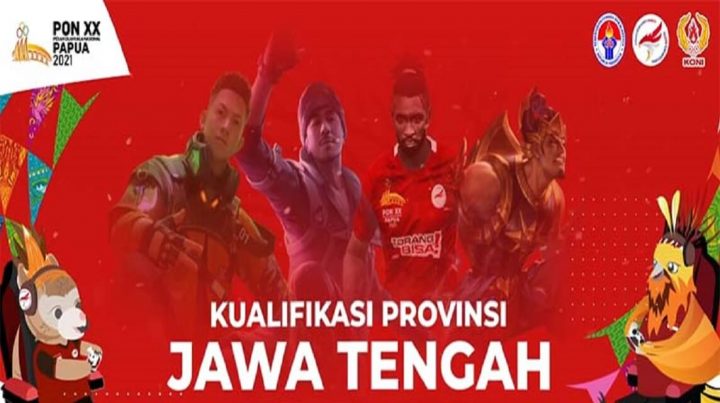 Central Java PON XX Papua 2021: Vertreter von Esport-Athleten!