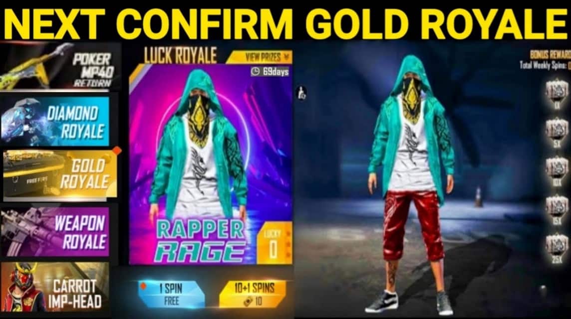 Free Fire Gold Royale