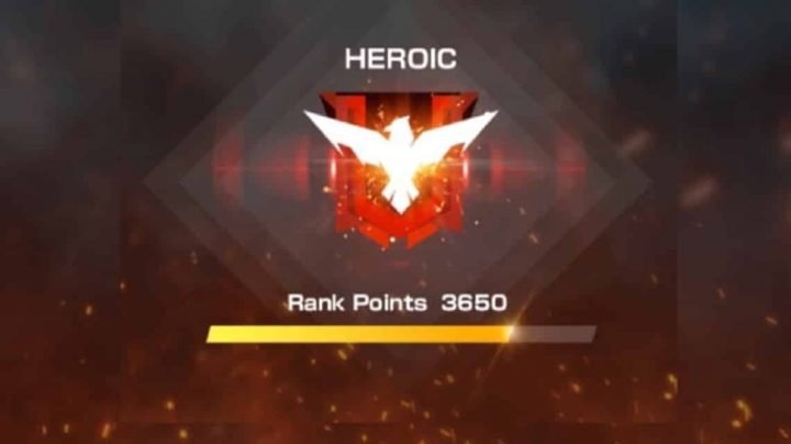 How to Increase Free Fire MAX's Heroic Rank at the End of Season 27