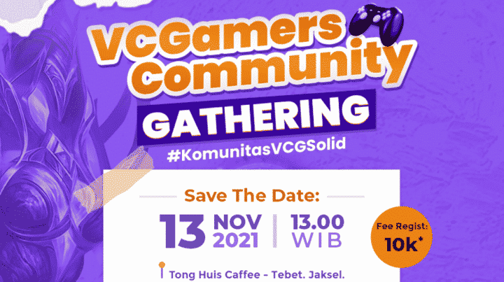 Yuk Ikut VCGamers Community Gathering #KomunitasVCGSolid: WFM Solo MLBB November 2021!