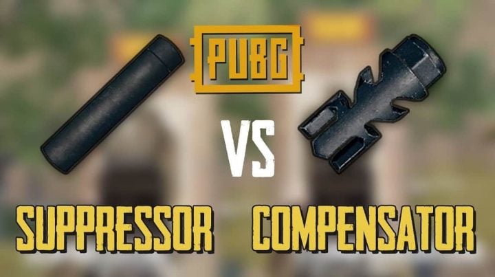 Which Compensator or Suppressor is Better for PUBG Muzzles? Here's the Explanation!