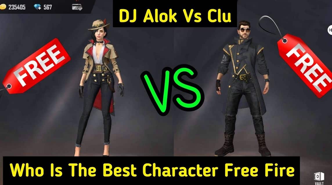Free Fire DJ Alok Vs Clu