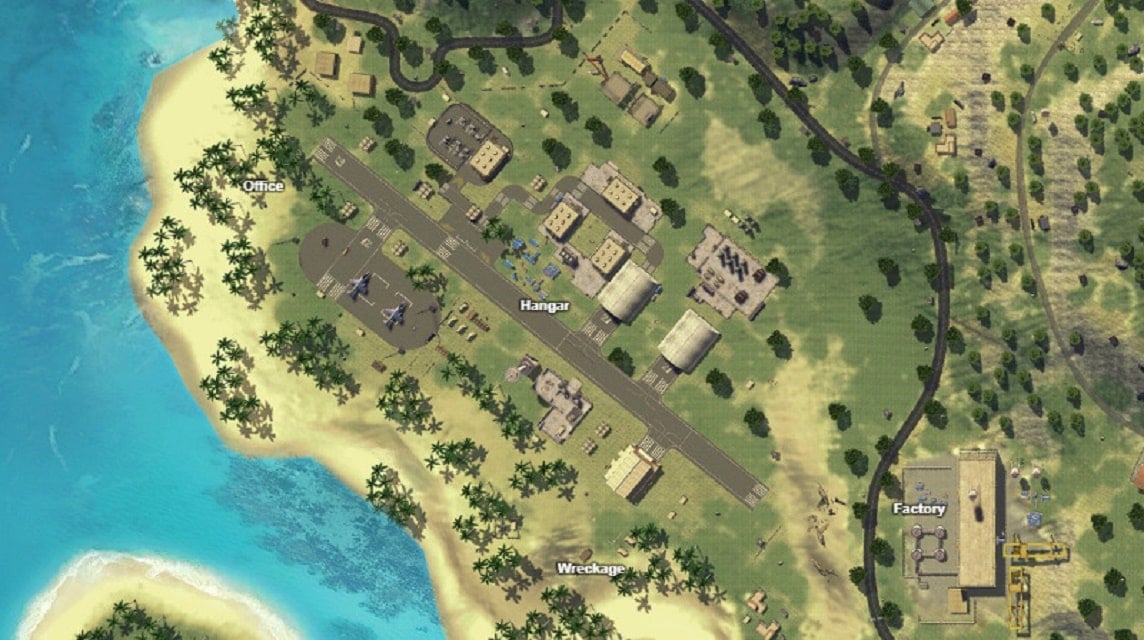 Map of Bermuda Free Fire