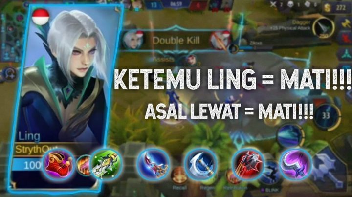 Build Ling Tersakit di Mobile Legends, Jadilah Assassin Tak Terkalahkan!