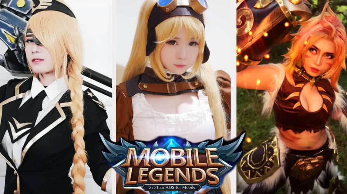 female hero mobile legends cosplay