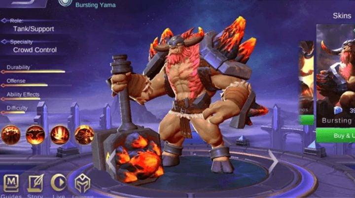 MLBB Minotaur Buff und Nerf im Update Patch 1.6.50