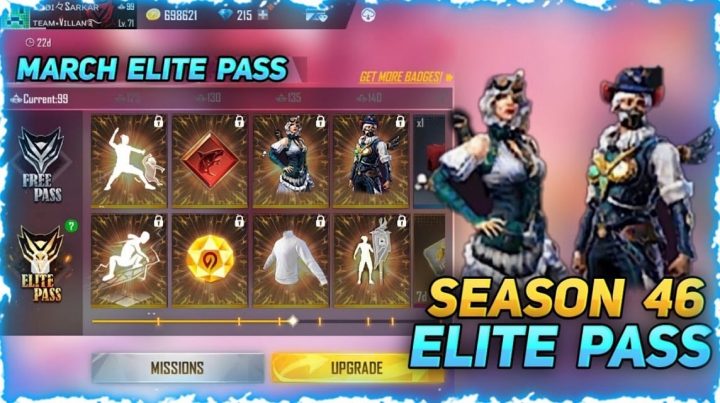 Durchgesickertes Veröffentlichungsdatum und Preise für Free Fire Elite Pass Season 46