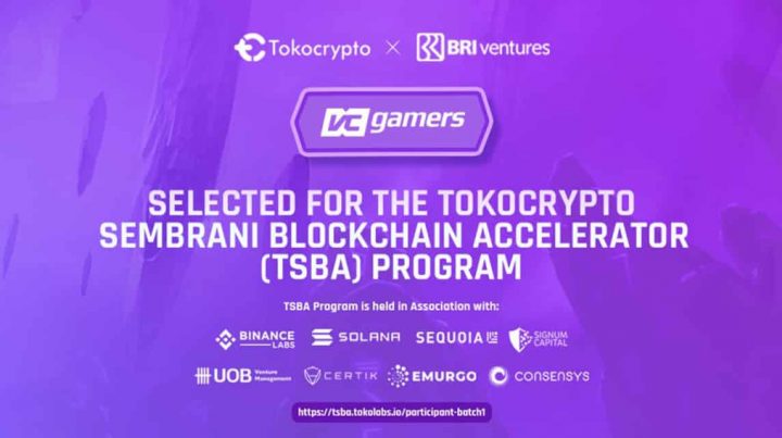 Ja! VCGamers für die erste Charge des Tokocrypto Sembrani Blockchain Accelerator (TSBA) ausgewählt