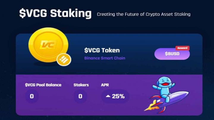 5 Benefits of Staking $VCG Token