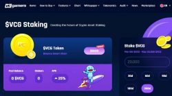 VCGamers Releases $VCG Staking, Check Out More Info!