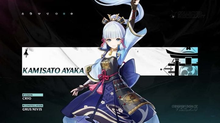 Rekomendasi Build Kamisato Ayaka Genshin Impact 2022