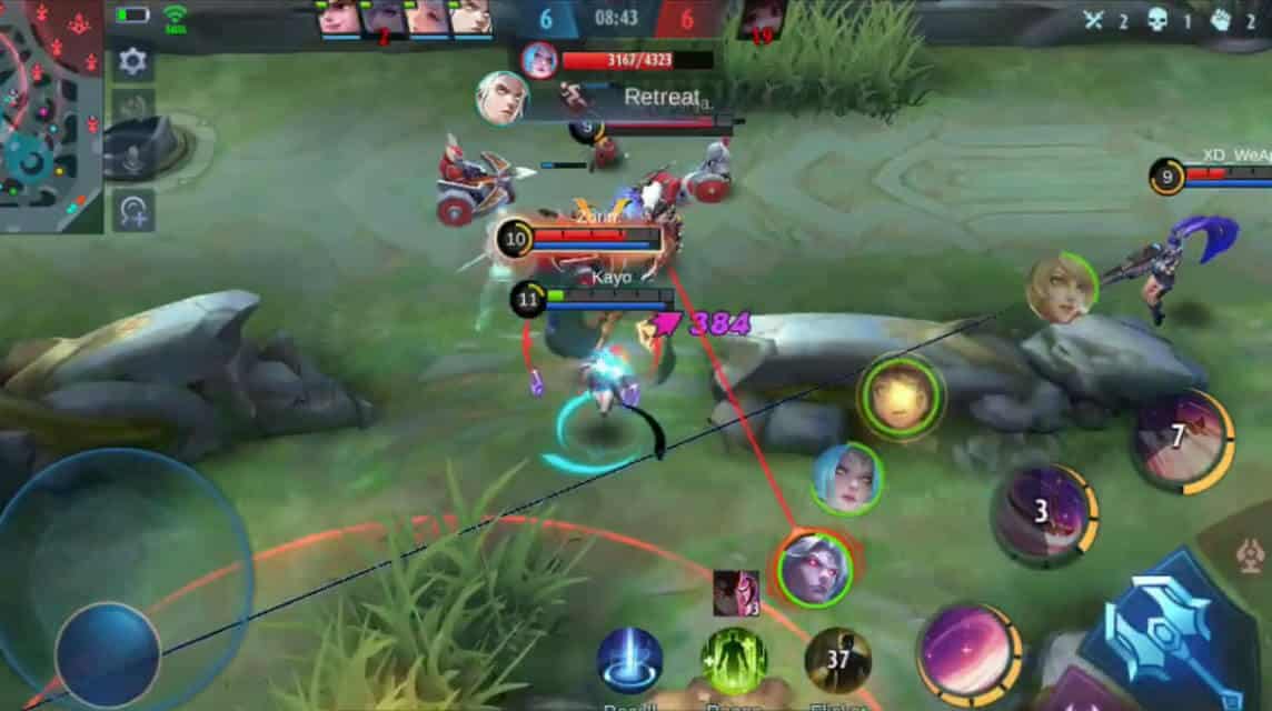 Gameplay Karrie