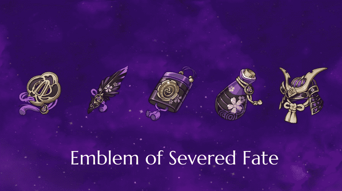 emblem of severed fate genshin impact