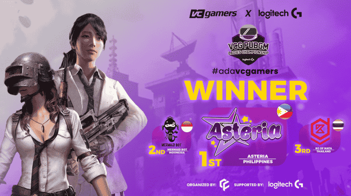 Tim dari Filipina Jadi Juara VCG PUBGM Ladies Championship x Logitech G Season 2