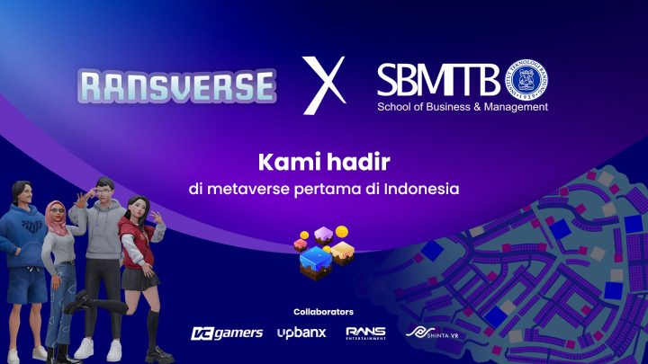 Kolaborasi dengan RansVerse, Mahasiswa SBM ITB Bisa Kuliah di Metaverse Pertama di Indonesia