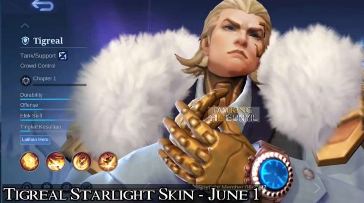Bocoran Skin Starlight Juni 2022