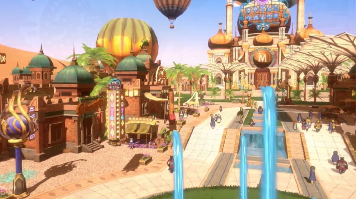 ni no kuni cross worlds map