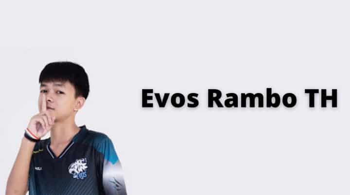 Nama Asli dan Biodata Evos Rambo, Juara FFWS!