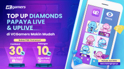 Top Up Papaya Live and Uplive Diamonds at VCGamers, Lots of Promos!