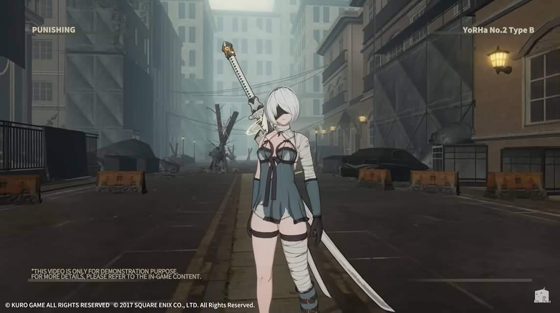 PGR x NieR Automata Global Release, Presents 2B, A2, and 9S!