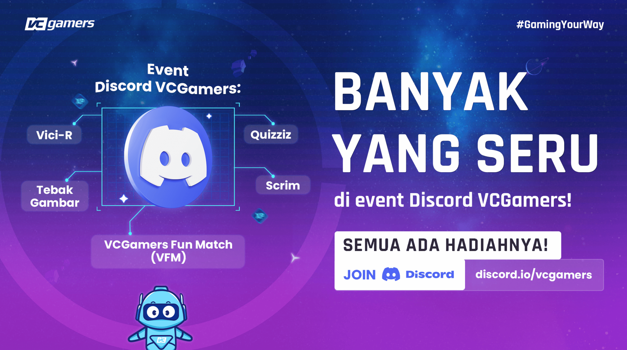 Event Discord VCGamers