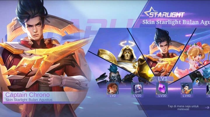 Bocoran Skin Starlight Agustus 2022