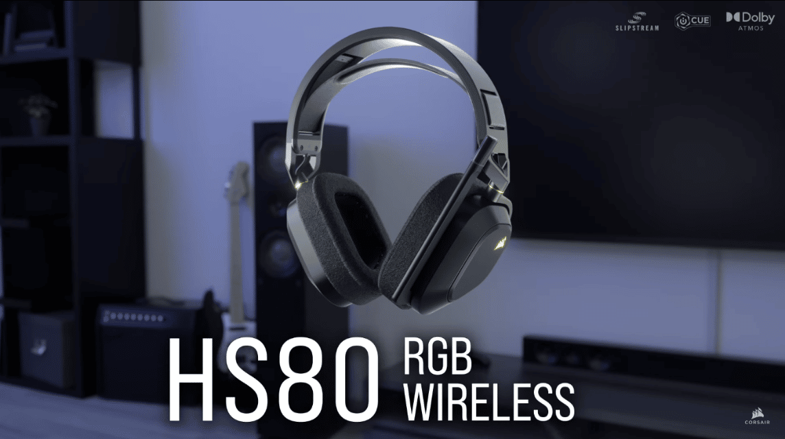 Corsair HS80 Headset Gaming Wireless