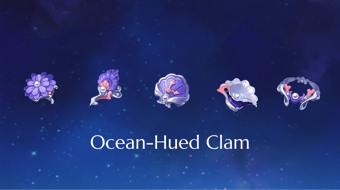 artefak Ocean-Hued Clam genshin impact