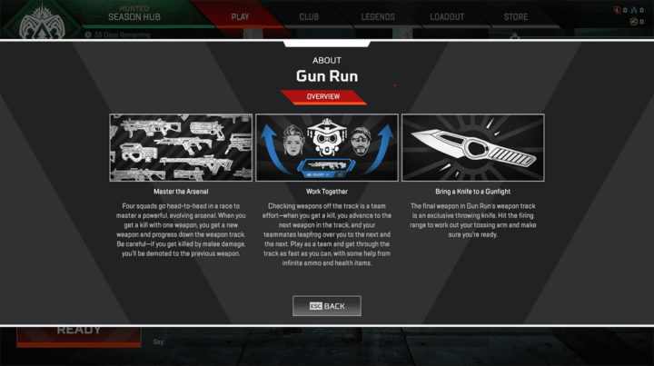 What is Gun Run: New Mode in Apex Legends?