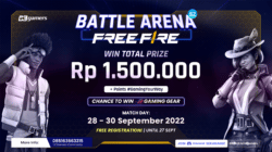 Join VCGamers Battle Arena FF S2, Total Prizes of Millions of Rupiah!