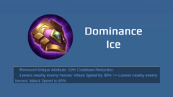 Dominance Ice Mobile Legends，Nerf 还是 Buff？