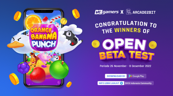 Pengumuman Pemenang Open Beta Test Orange Banana Punch