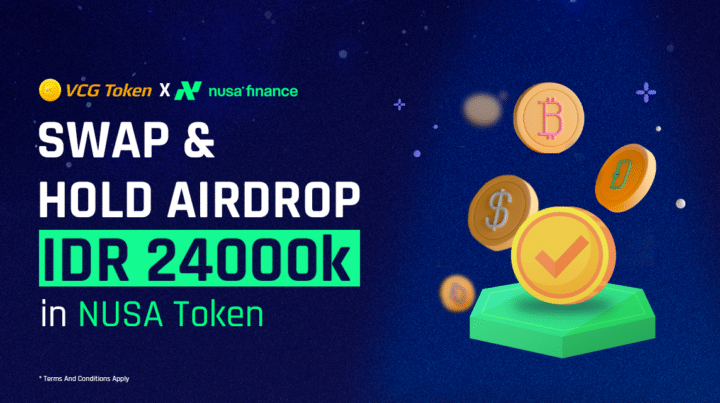 VCGamers x NUSA Finance Bagi-bagi Airdrop Senilai Puluhan Juta Rupiah