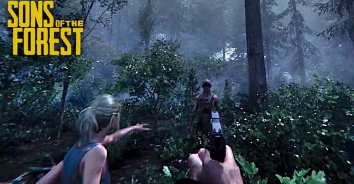 Karte und Gameplay von Sons of The Forest, lustiges Abenteuerspiel!