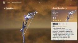 Latest Genshin Impact Aqua Simulacra User Recommendations