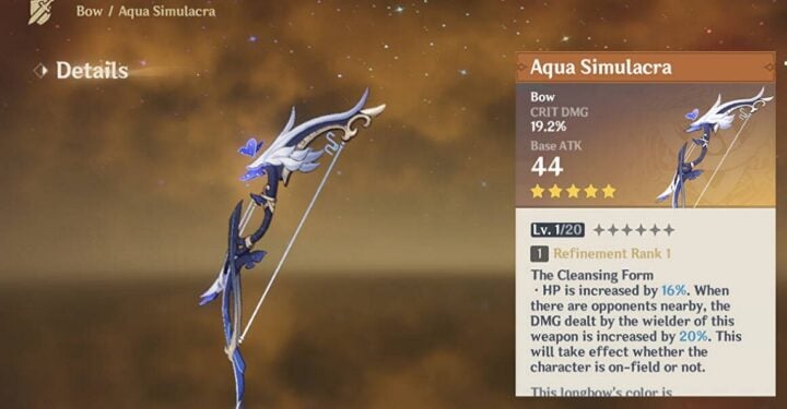 Latest Genshin Impact Aqua Simulacra User Recommendations