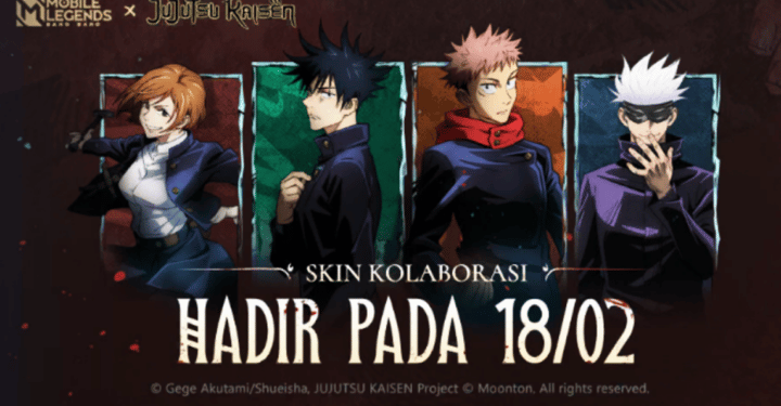 Cara Mendapatkan Skin Kolaborasi MLBB x Jujutsu Kaisen